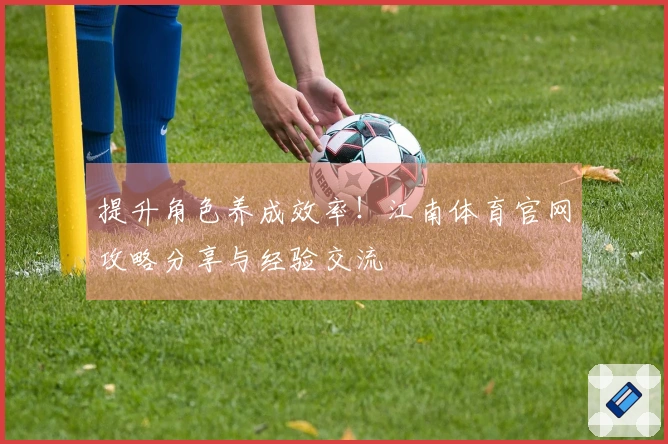 提升角色养成效率！江南体育官网攻略分享与经验交流